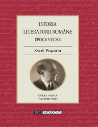 coperta carte istoria literaturii romane de sextil puscariu